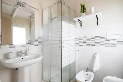 Bagno di Charming Loft with Large Terrace