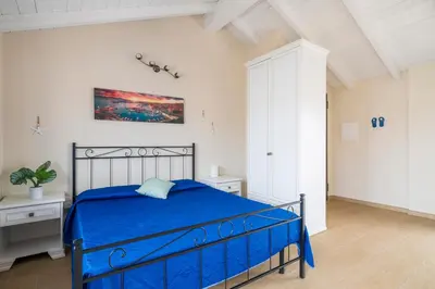 Letto o letti in una camera di Charming Loft with Large Terrace