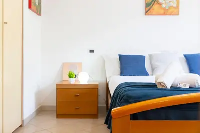 Letto o letti in una camera di Matilde's House