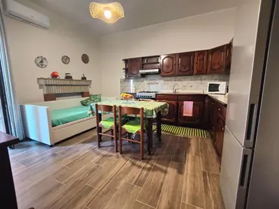 Cucina o angolo cottura di Casa Luisella