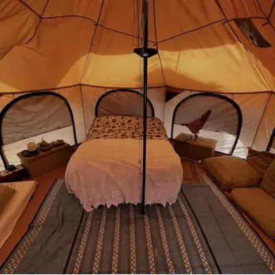 Glamping Olive Tent In Our Garden Sardinia