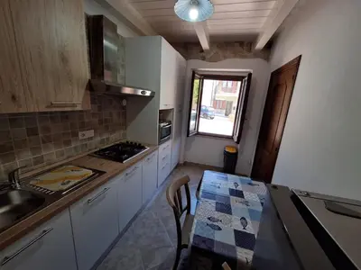 Cucina o angolo cottura di Casa Alla Caletta