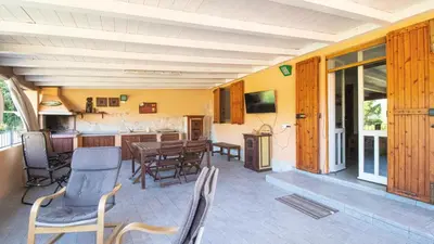 Cucina o angolo cottura di Casa Paolana