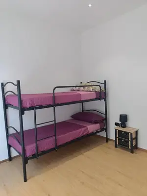 Letto o letti in una camera di Casa Tiddia