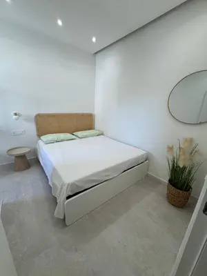 Letto o letti in una camera di Villa Chiara