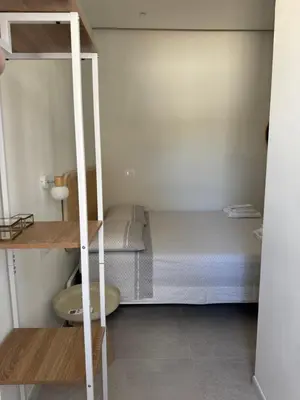 Letto o letti in una camera di Villa Chiara