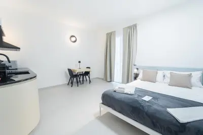 Letto o letti in una camera di Magai