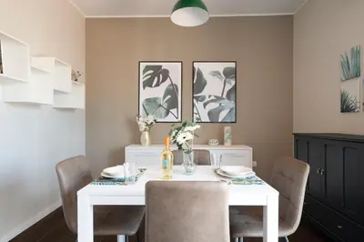 Area soggiorno di 10' from the Sea, Elegant Penthouse with Terrace