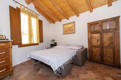Letto o letti in una camera di Sole Melis