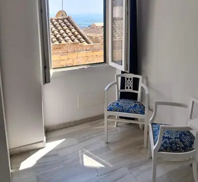Area soggiorno di Suite Palazzo Siotto