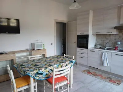 Cucina o angolo cottura di Dimora mediterranea Fontanamare