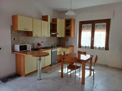Cucina o angolo cottura di Dimora Mediterranea Portopaglia