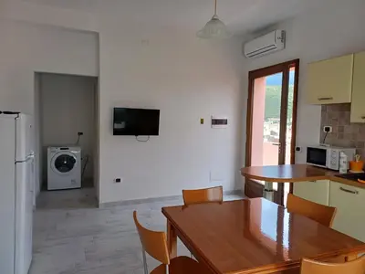 Cucina o angolo cottura di Dimora Mediterranea Portopaglia