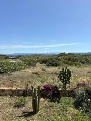 Paesaggio naturale nelle vicinanze della villa