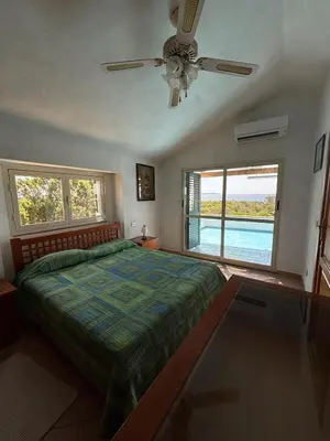 Letto o letti in una camera di Casa di Andrea
