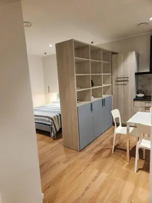 Letto o letti in una camera di sole & luna house cagliari