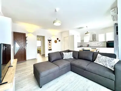 Cucina o angolo cottura di Mediterranean Apartment Deluxe