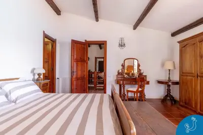 Letto o letti in una camera di Villa Anna - Charming dimora suspended over the sea