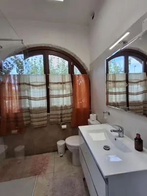 Bagno di House with the terrace and the garden