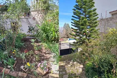 Giardino di House with the terrace and the garden