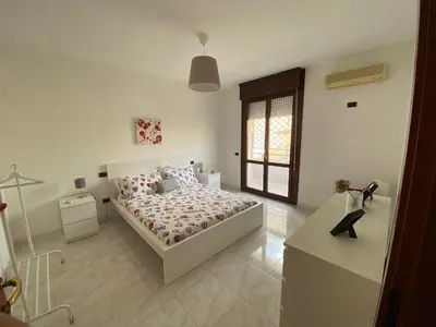 Letto o letti in una camera di Casa Pat - 5 minutes from the sea