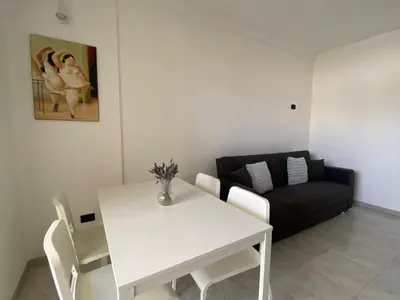 Area soggiorno di Casa Pat - 5 minutes from the sea