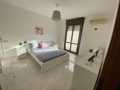 Letto o letti in una camera di Casa Pat - 5 minutes from the sea