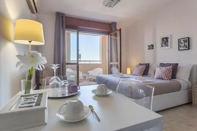 Area soggiorno di Residenze Su Planu