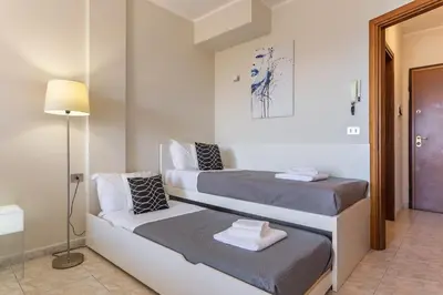 Letto o letti in una camera di Residenze Su Planu