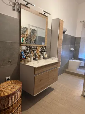 Cucina o angolo cottura di DA BARBARINA Casa Vacanze sud Sardegna