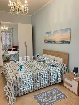 Letto o letti in una camera di Aurora House