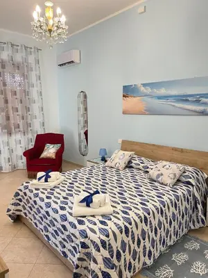 Letto o letti in una camera di Aurora House