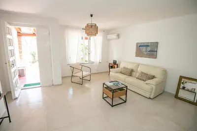 Area soggiorno di Guest House Emma's rooms