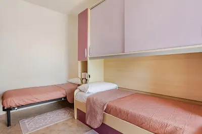 Letto o letti in una camera di Nel cuore di Cabras - Casa Laila