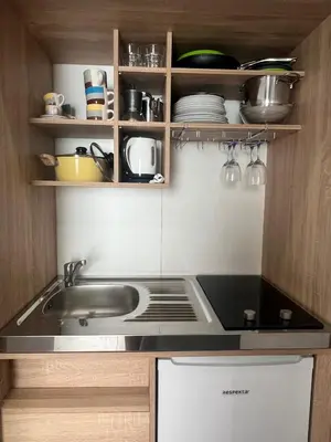Cucina o angolo cottura di La Pola House Cagliari