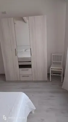 Letto o letti in una camera di La casa di Erica