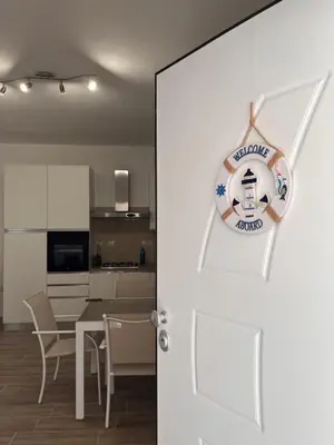Cucina o angolo cottura di Casa Chiara Porto Columbu