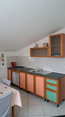 Cucina o angolo cottura di Casa del Sole - Trilocale con giardino