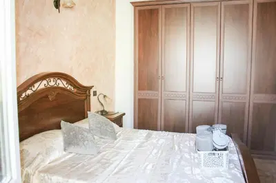 Letto o letti in una camera di Casa Mura