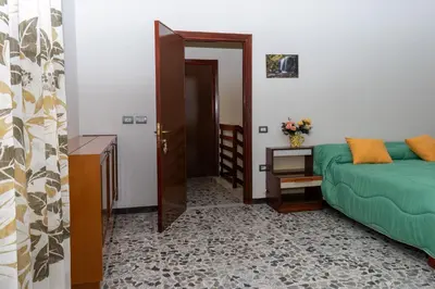 Letto o letti in una camera di Pala Cerbu