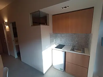 Cucina o angolo cottura di Monolocale in centro vicino al parco Monte Urpinu
