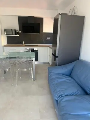 Cucina o angolo cottura di NIDO D'AMOREcon vista mare