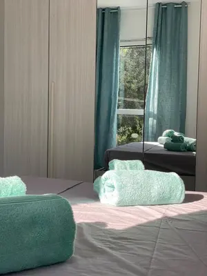 Letto o letti in una camera di Da Franco