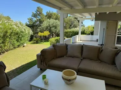 Area soggiorno di Holiday Home Villa Mandorli by Interhome