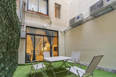 Patio o area all'aperto di Moon house