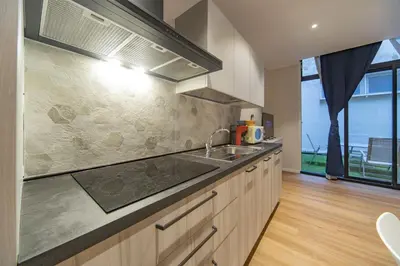 Cucina o angolo cottura di Moon house