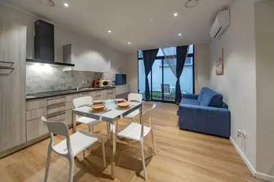 Cucina o angolo cottura di Moon house