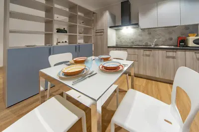 Cucina o angolo cottura di Moon house