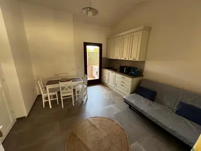 Area soggiorno di Casa vacanze Solanas