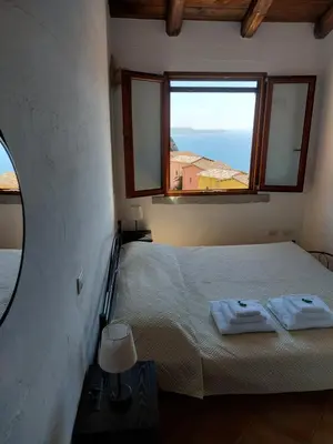 Letto o letti in una camera di Il Sole & La Luna